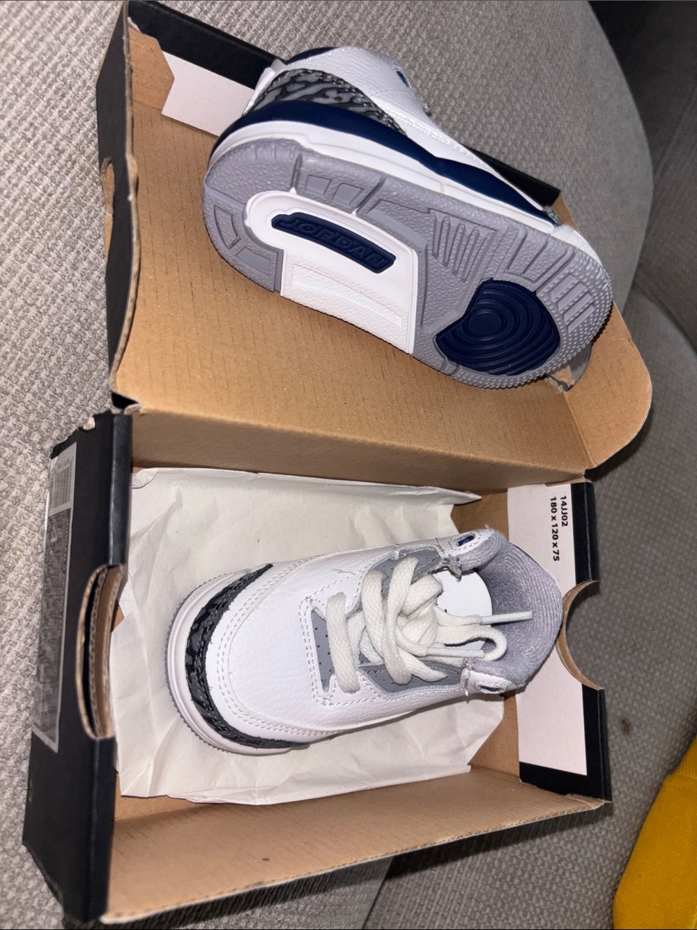 Jordan 3 retro baby 4c